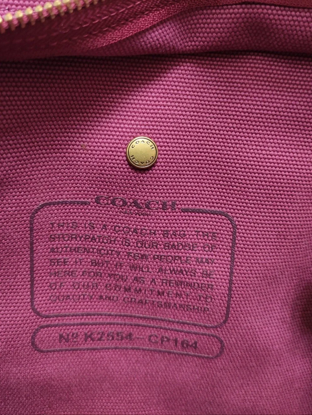 Coach CP164 Cargo Tote Bag 26